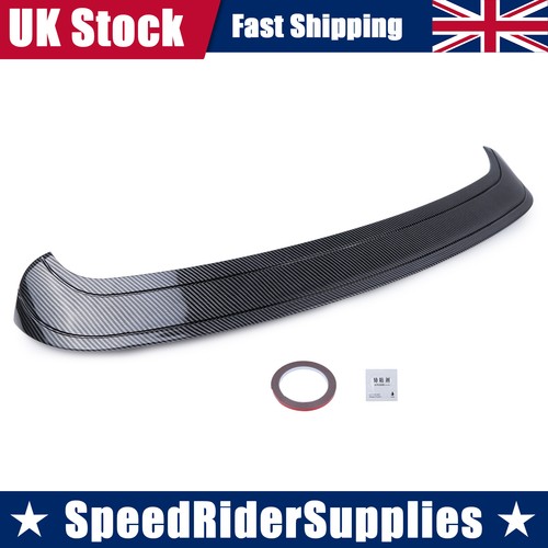 Carbon fibre rear roof - fibre, spoiler