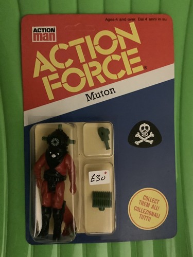 Action force unpunched palitoy - action,