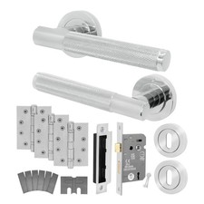 Chrome Internal Door Handle