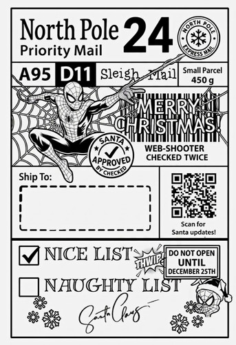 Spider man personalised - man,