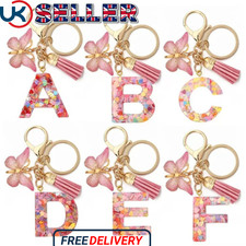 Pink Gold Resin Initial Letter