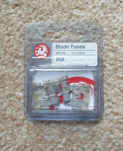 Genuine vauxhall amp fuse x - vauxhall, 25