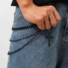 Cross Waist Chain Punk Belt