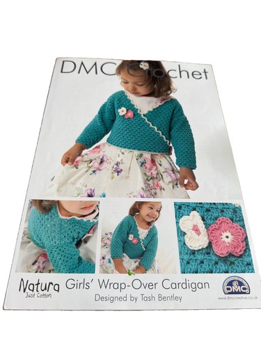 Dmc crochet girls wrap over - wrap,