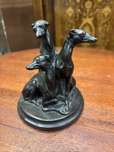 Whippet dog statue figurine - whippet,