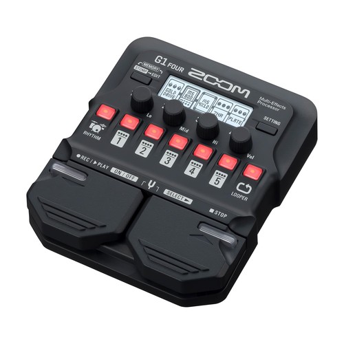 Zoom four guitar multi - zoom,