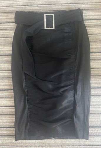 River island black taffeta - river,