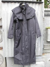 Ladies Tayberry Navy Coat ~ Long Trench Coat / Rain Coat ~ Size 12 / XS