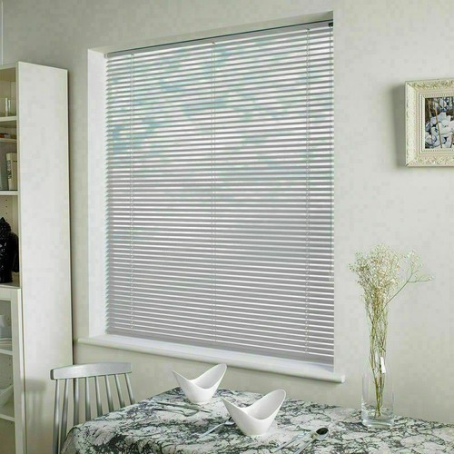 White pvc venetian blinds easy - white,