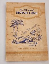 John Player, An Album Of Motor Cars Second Series ( Minor damage due to age)