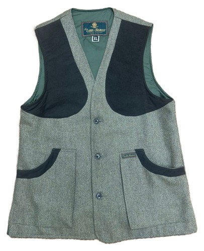 Tweed waistcoat gilet 2 - tweed, xl,
