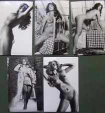 5 x photos of Pamela Green Printed by Pamela herself from Marks negatives Set 15