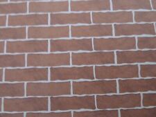 Dolls House Wallpaper Red