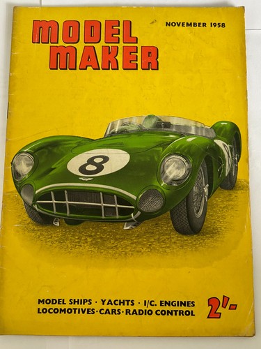 Model maker november - november, 1958