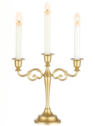 Sziqiqi gold candelabra - sziqiqi,