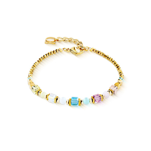 Coeur lion bracelet cube - de,