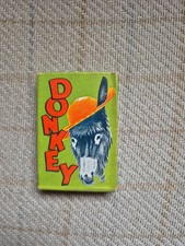 Vintage Donkey Card Game Made