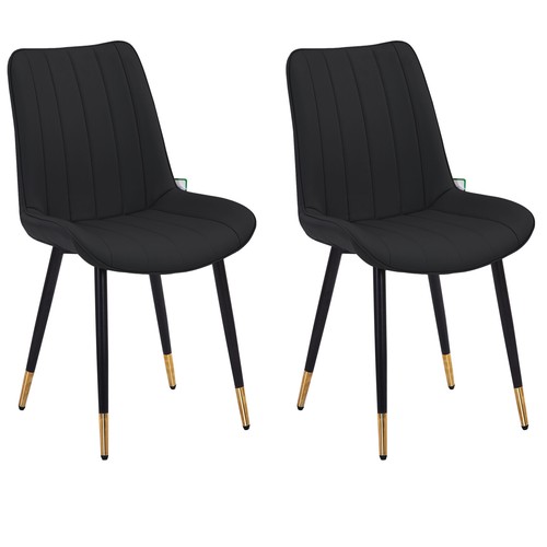 Set faux leather dining - of,