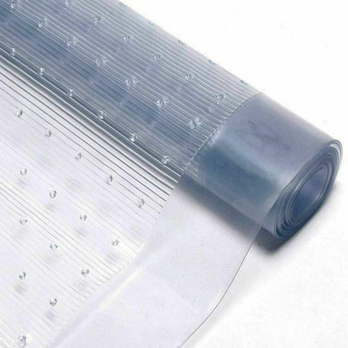 Clear vinyl carpet - 4m,