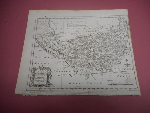 100 original cheshire map - map, by