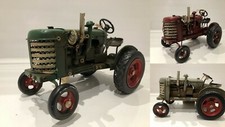 Small Metal Tin Tractor Model