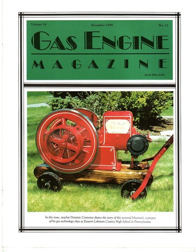 Edwards gas engine shingle - gas,