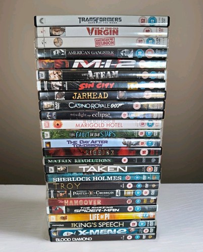 Dvd joblot bundle mixed - dvd, bundle,