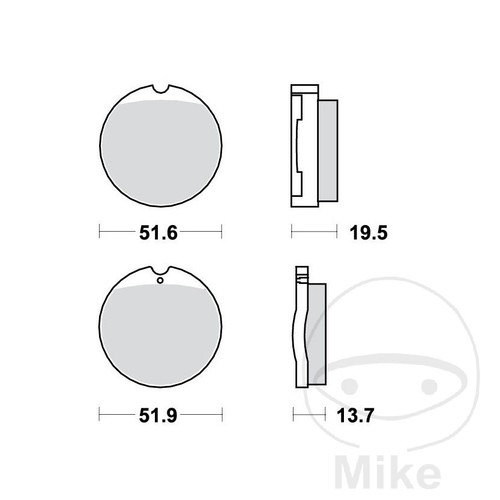 Trw standard brake - trw, altn