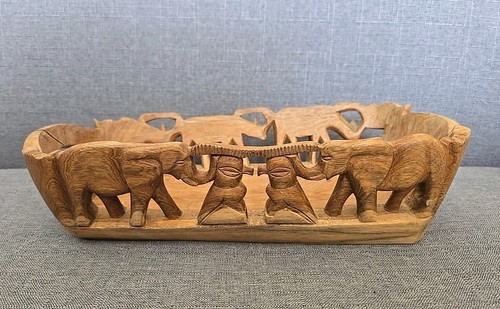Vintage wooden hand carved - vintage,