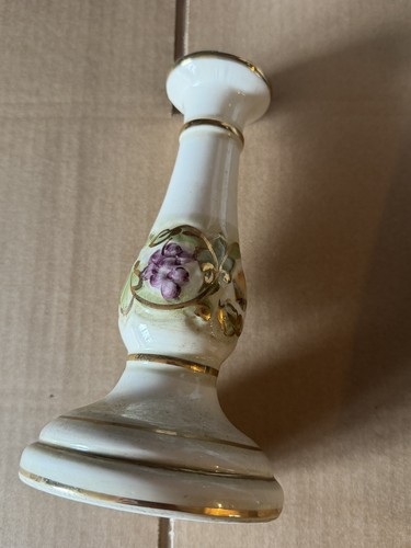 Vintage porcelain candlestick