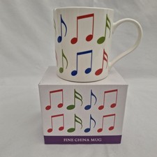 ALLEGRO BNIB Mug Music Notes