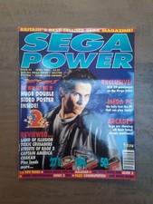 Sega Power Issue 41 April 1993 In Including Huge Sonic And Streetfighter Poster