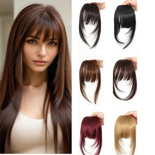 Real natural fringe - natural, clip