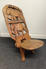 Vintage African Carved