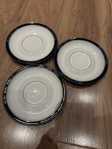 Denby baroque saucers - denby,