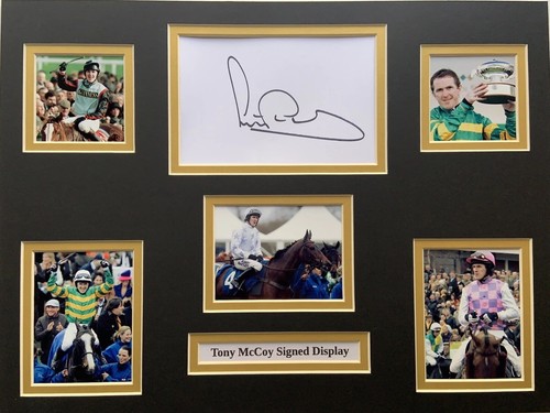 Horse racing tony mccoy - tony, signed