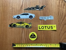 GOODWOOD Festival of Speed Lotus Esprit Emira GT4 Lotus 72 Badge Sticker set