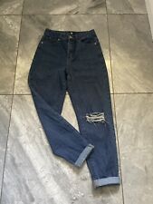 ladies BOOHOO blue size 6 high