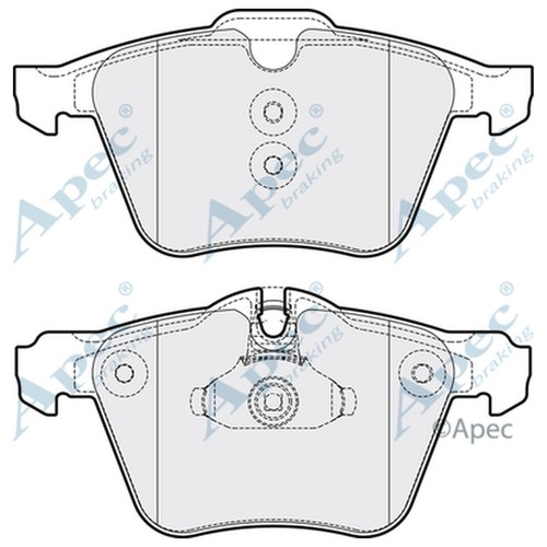 Brake pads set for jaguar - for,