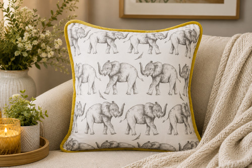 Decorative 30x30cm elephant - decorative, 30x30cm-elephant