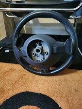 Smart Roadster Steering Wheel. Black Leather.