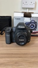 Canon mk5d iii DSLR LOW SHUTTER + 50mm lens and Godox v1 flash bundle