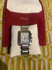 Cartier Tank Francaise Chronograph 2303 Stainless Steel Watch