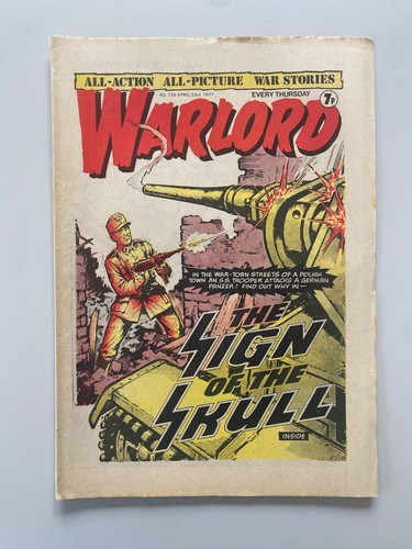 Warlord comic 135 april 23rd - april,
