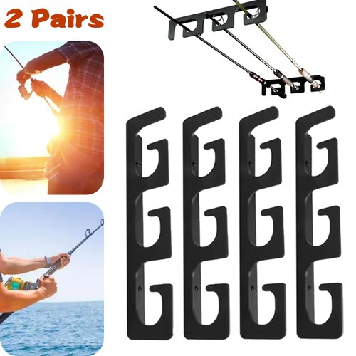 Pairs fishing rod bracket - rod,
