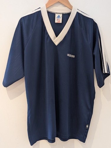 Vintage 1980s navy adidas - navy,
