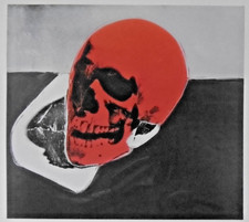 ANDY WARHOL: " Red Skull"  1986 Limited Edition (01015)
