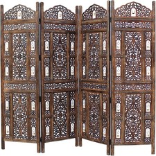 Hand Carved Wooden Room