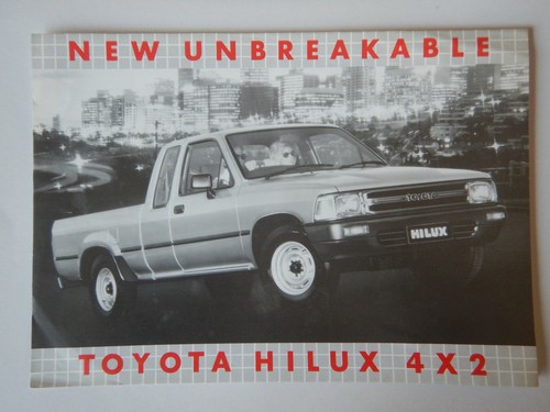 Toyota hilux 4x2 orig 1989 - toyota,