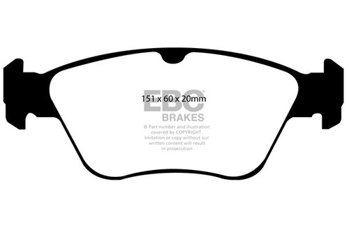 Ebc redstuff front brake - ebc,